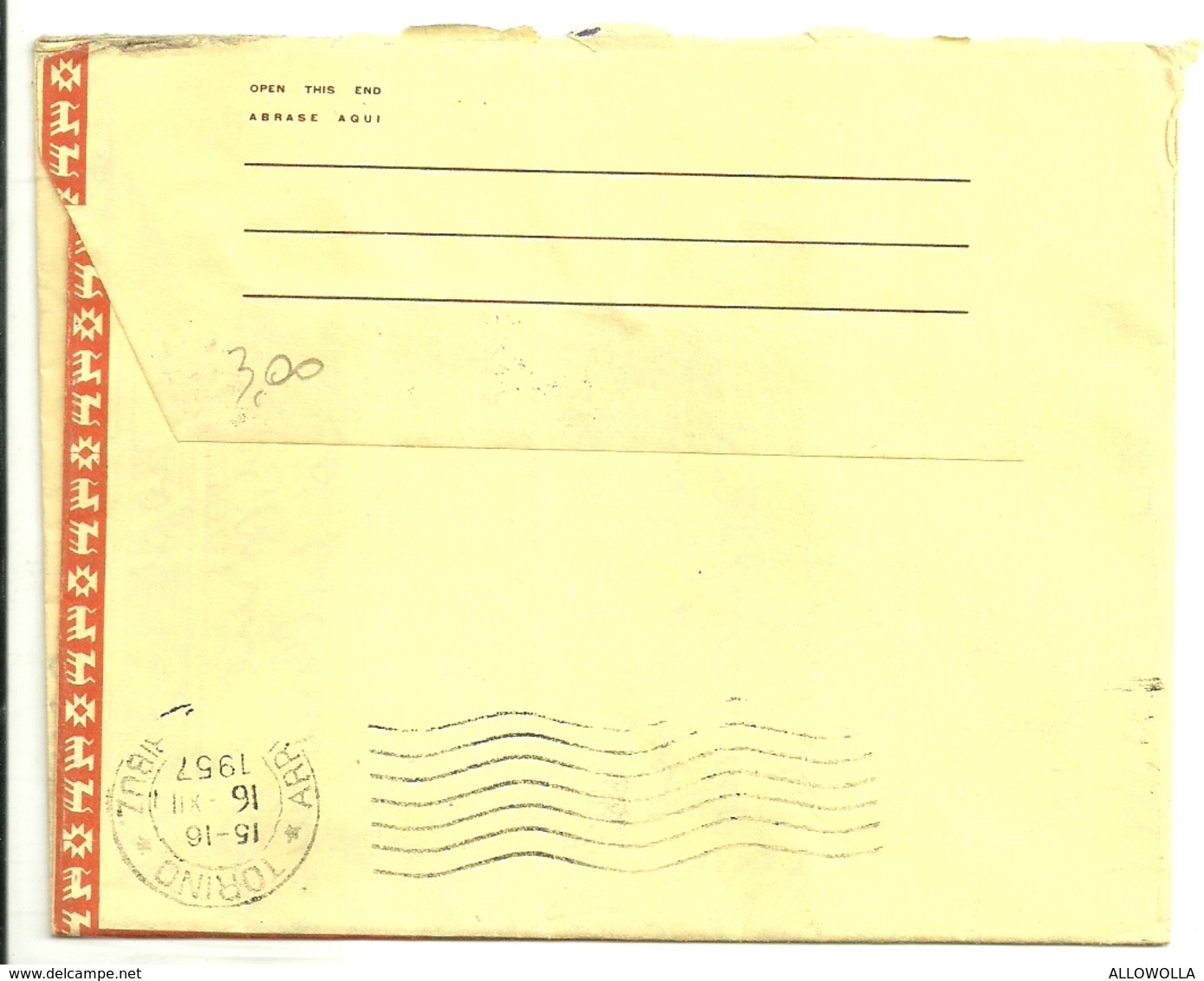 1070 "STORIA POSTALE - LETTERA DA MAYAN INN,CHICHICASTENANGO A SIG. TREVES,TORINO - 1957 " LETTERA. ORIG. SPED. - Guatemala