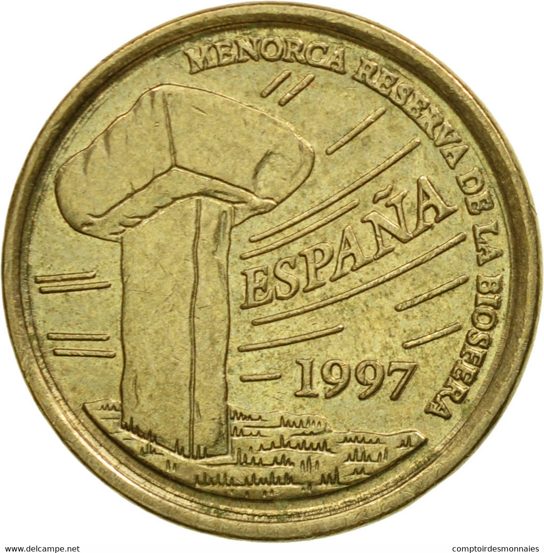 Monnaie, Espagne, Juan Carlos I, 5 Pesetas, 1997, Madrid, TB+, Aluminum-Bronze - 5 Pesetas