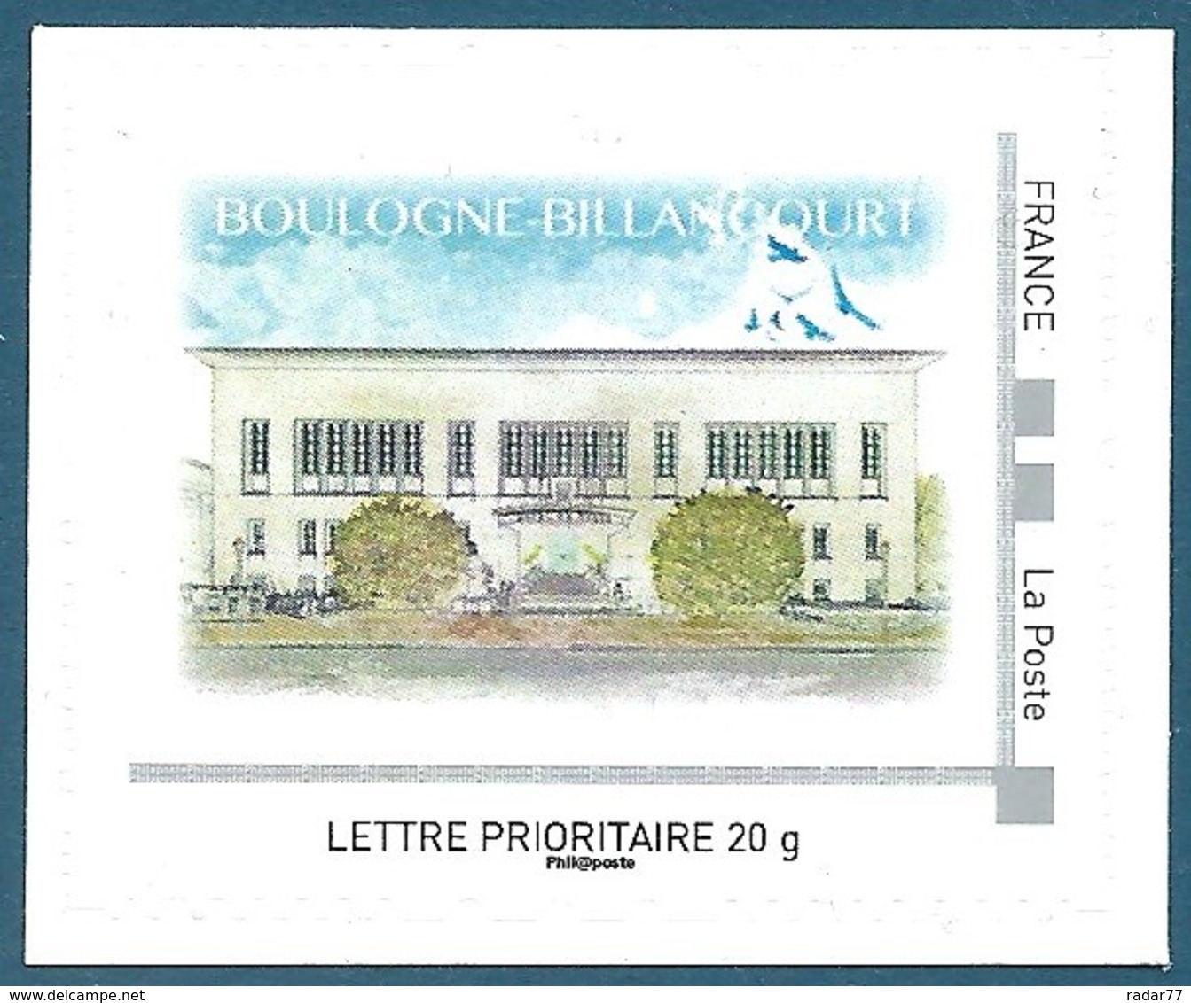 MonTimbramoi / IDtimbre - Mairie De Boulogne-Billancourt (92) Neuf** - Altri & Non Classificati