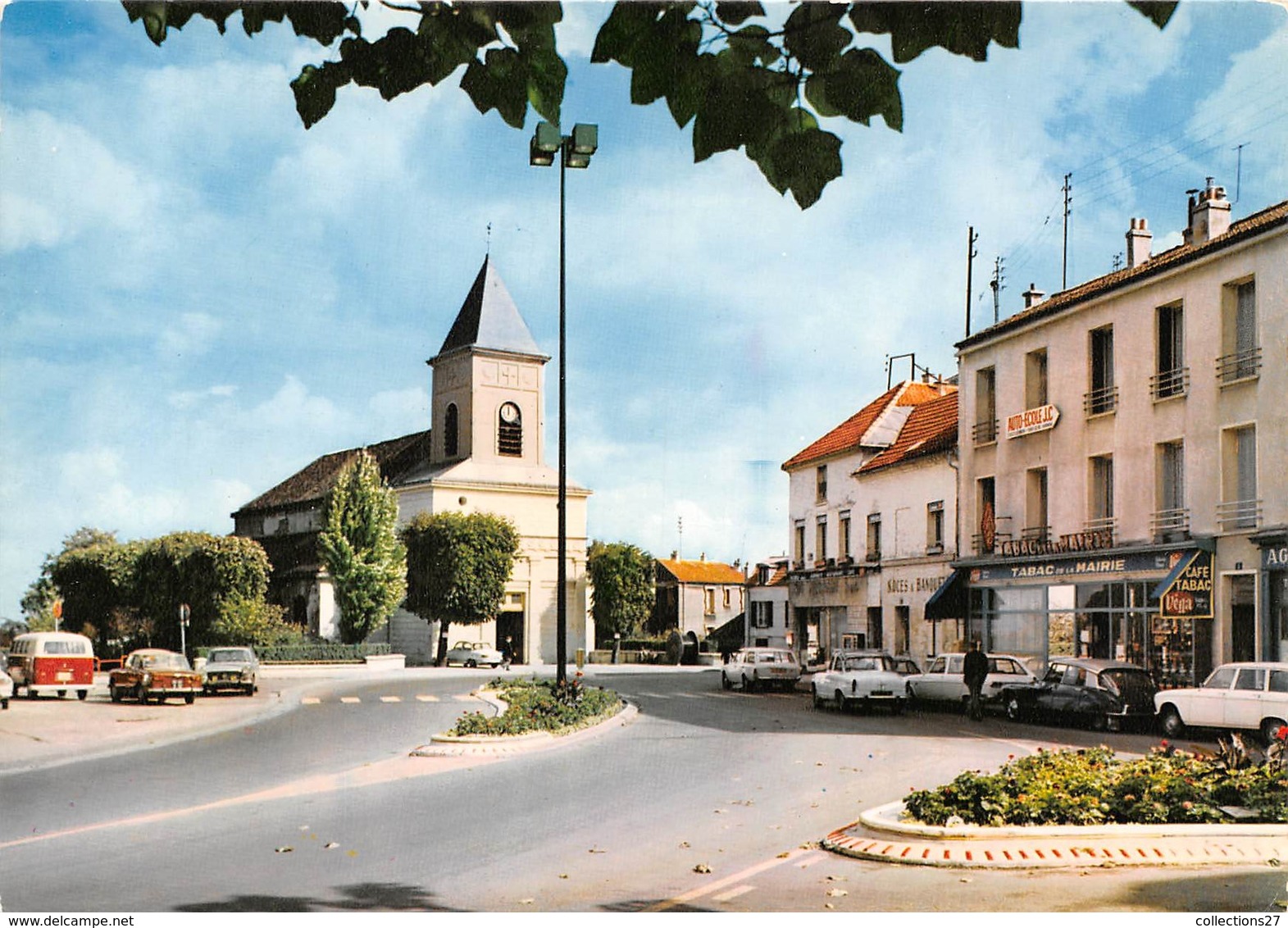 93-ROMAINVILLE- L'EGLISE ST-GERMAIN L'AUXERROIS PLACE DE LA MAIRIE - Romainville