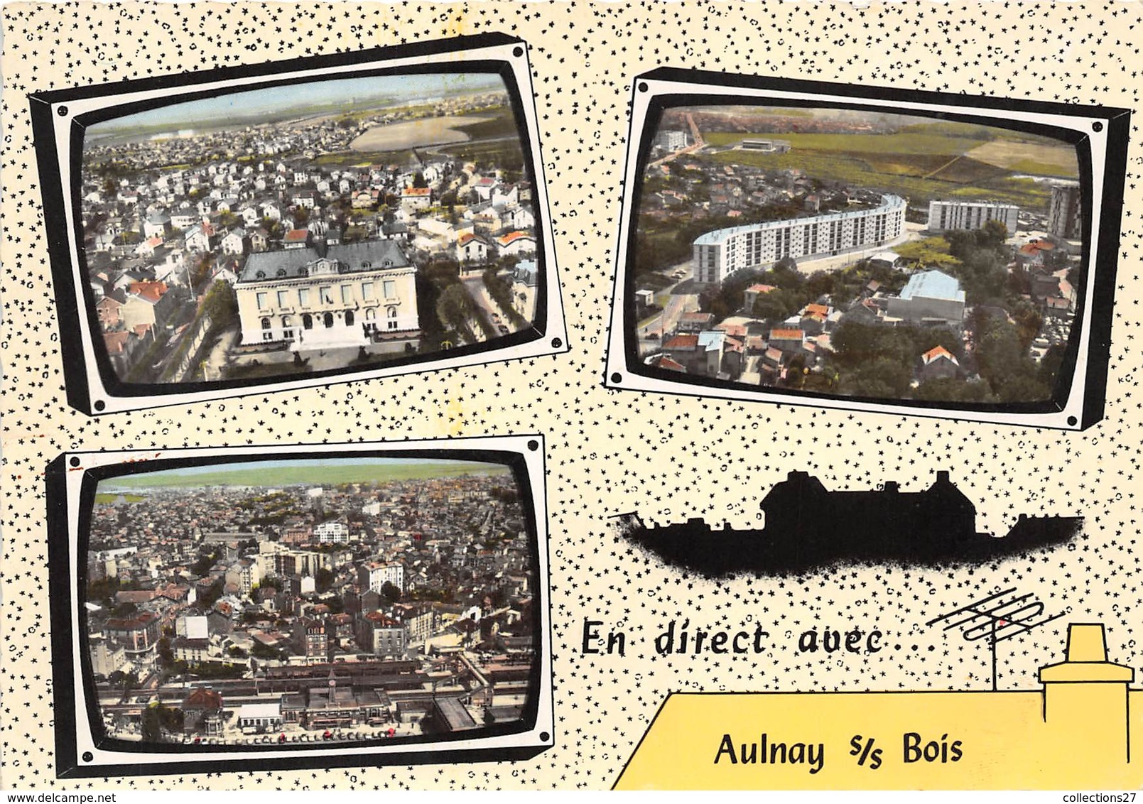 93-AULNAY-SOUS-BOIS- MULTIVUES - Aulnay Sous Bois