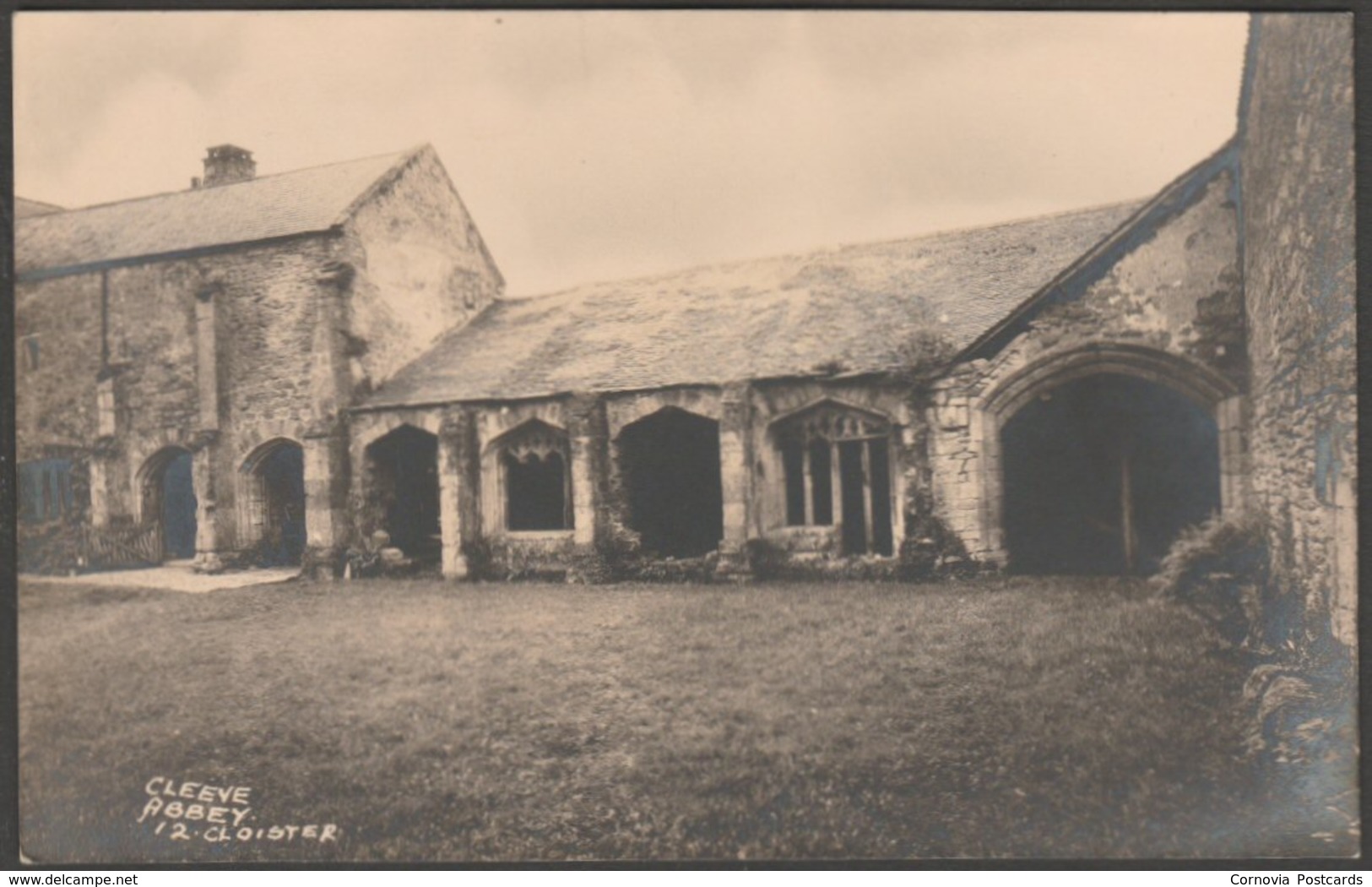Cloister, Cleeve Abbey, Washford, Somerset, C.1920 - Cambria Series RP Postcard - Other & Unclassified