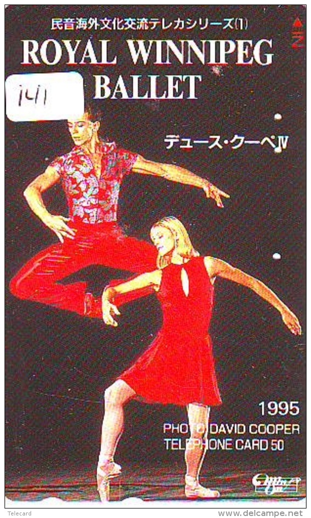 Télécarte BALLET (141) Ballette Dance Dancing Tanzen Danser Ballare Bailar Dançar Phonecard - Autres & Non Classés