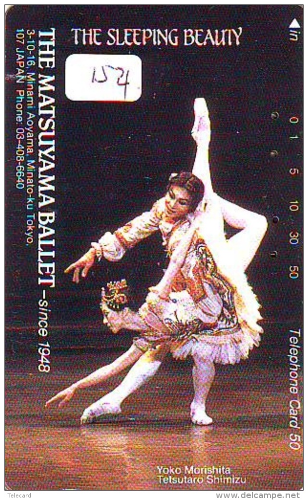 Télécarte BALLET (154) Ballette Dance Dancing Tanzen Danser Ballare Bailar Dançar Phonecard - Autres & Non Classés