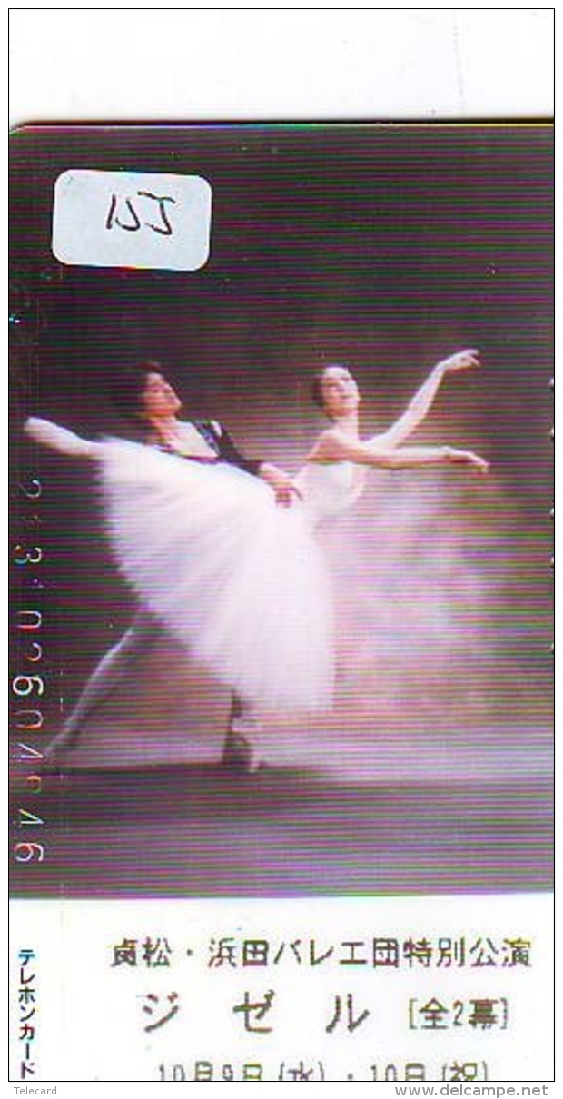 Télécarte BALLET (155) Ballette Dance Dancing Tanzen Danser Ballare Bailar Dançar Phonecard - Autres & Non Classés