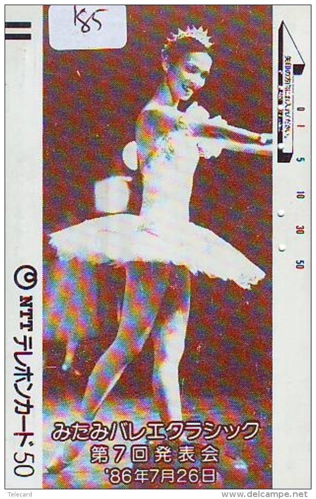 Télécarte BALLET (185) Ballette Dance Dancing Tanzen Danser Ballare Bailar Dançar Phonecard - Autres & Non Classés