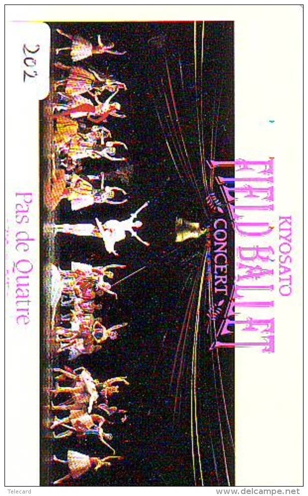 Télécarte BALLET (202) Ballette Dance Dancing Tanzen Danser Ballare Bailar Dançar Phonecard - Autres & Non Classés