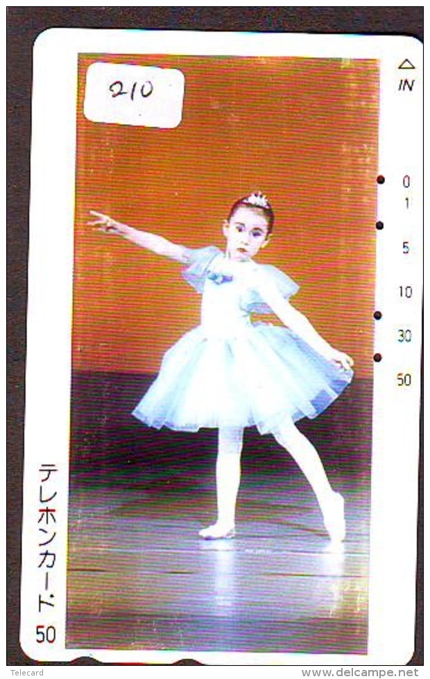 Télécarte BALLET (210) Ballette Dance Dancing Tanzen Danser Ballare Bailar Dançar Phonecard - Autres & Non Classés