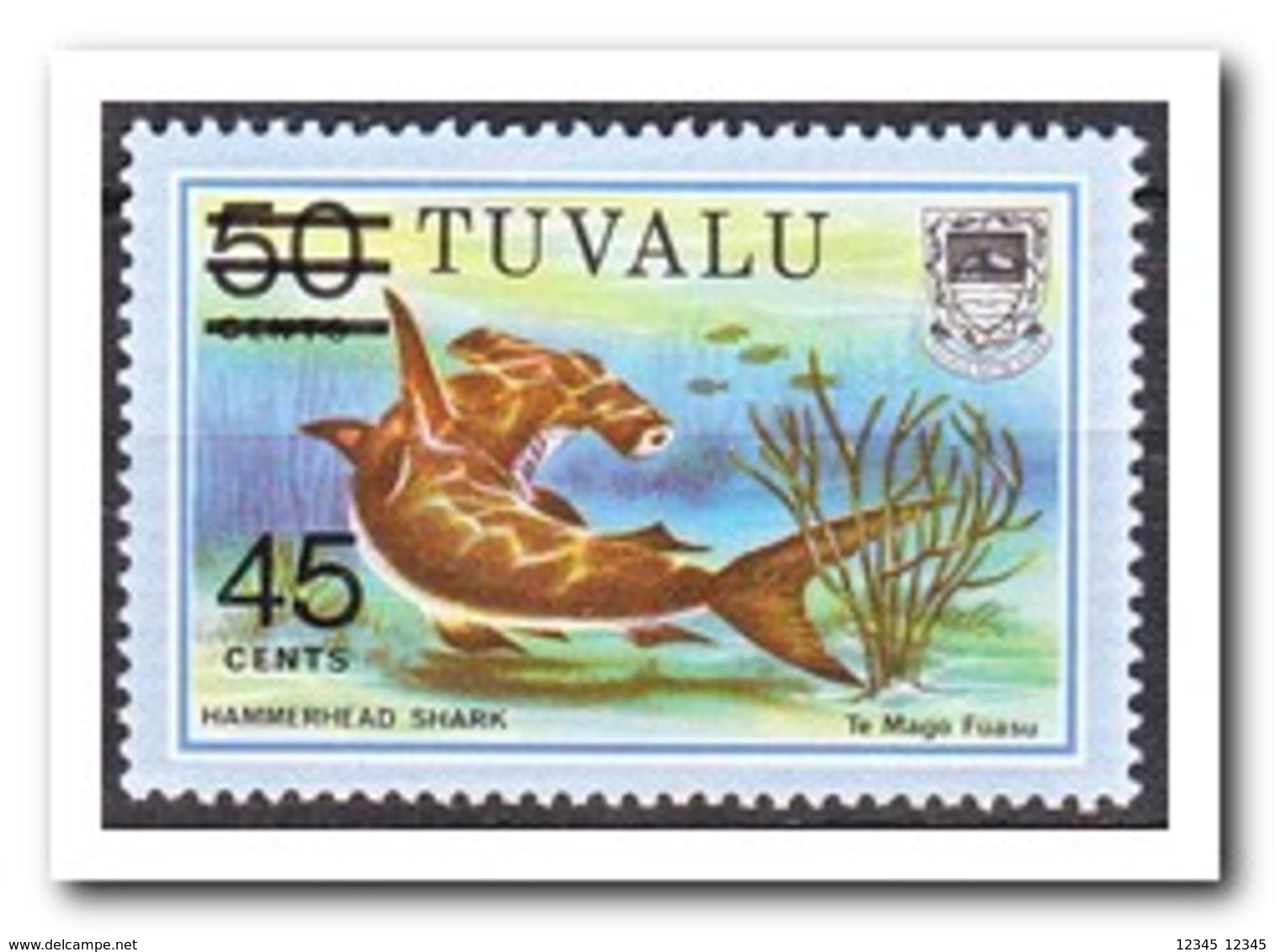 Tuvalu 1981, Postfris MNH, Fish, Sealife - Tuvalu