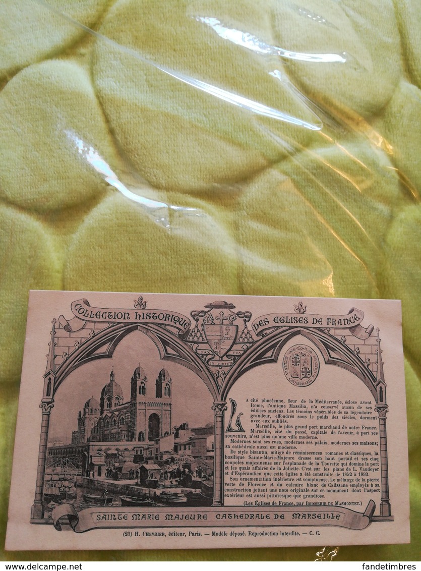 1 LOT DE 28 CARTES POSTALES ANCIENNES DE LA "COLLECTION HISTORIQUE DES ÉGLISES DE FRANCE" (manque la n° 5 et la n° 25)