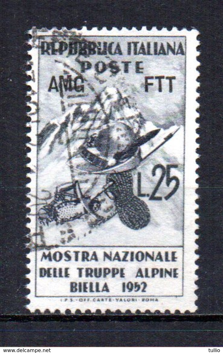 ITALIA TRIESTE 1952 CANCELLED - Afgestempeld