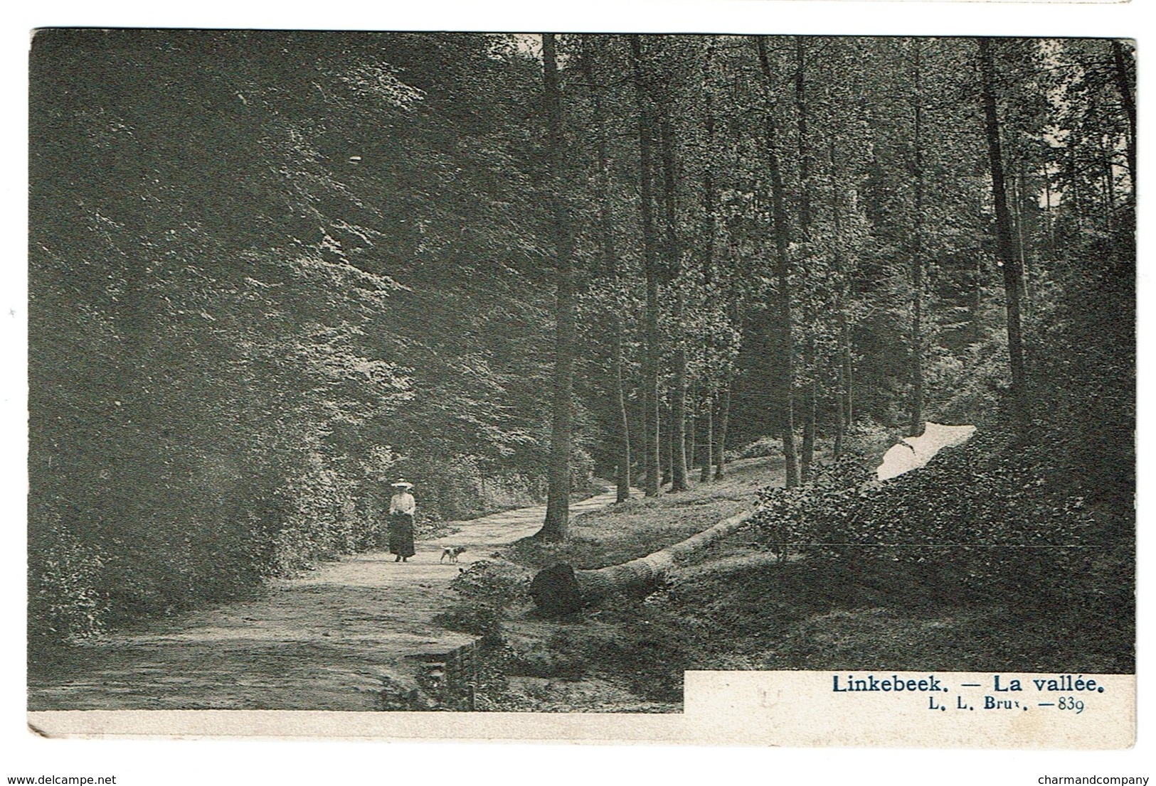 Linkebeek - La Vallée - Edit. L.L. N° 839 - 2 Scans - Linkebeek