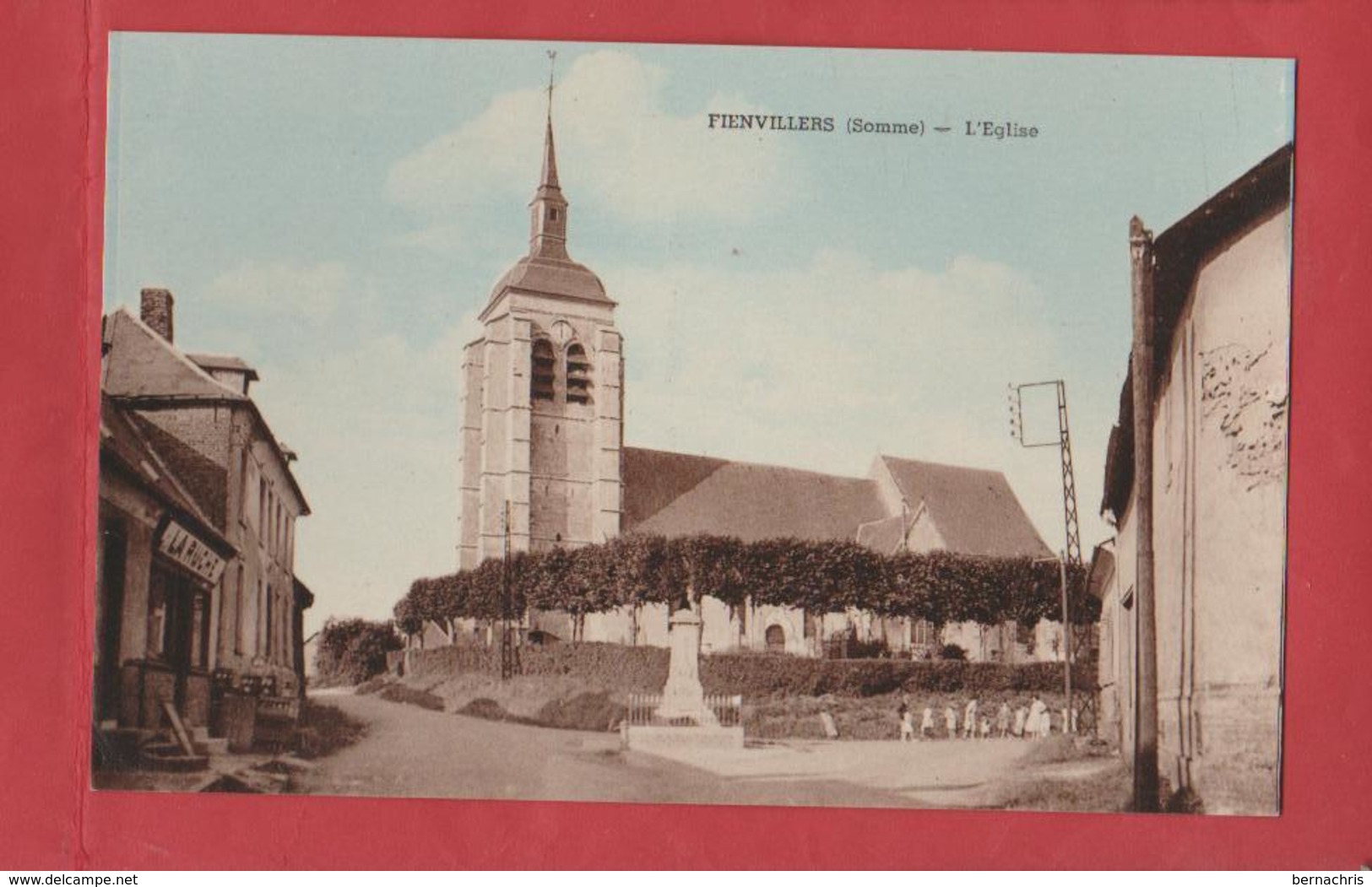 FIENVILLERS         L'église           80 - Other & Unclassified