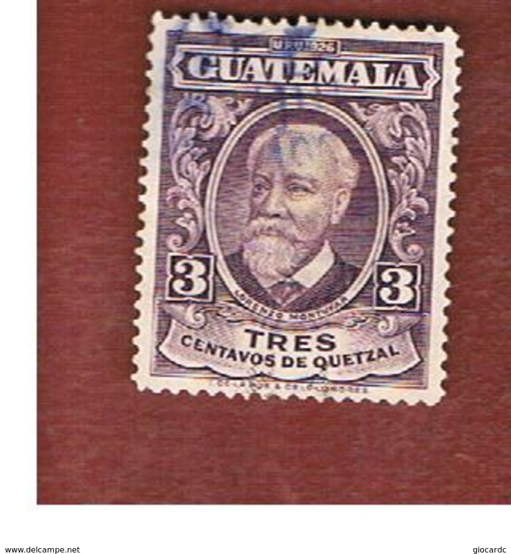GUATEMALA   - SG 230 - 1929  DR. L. MONTUFAR  - USED - Guatemala