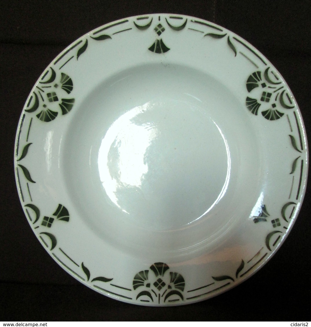 ASSIETTE Faience Faiencerie BADONVILLER Lorraine Earthenware Av.1905 ! - Badonviller (FRA)