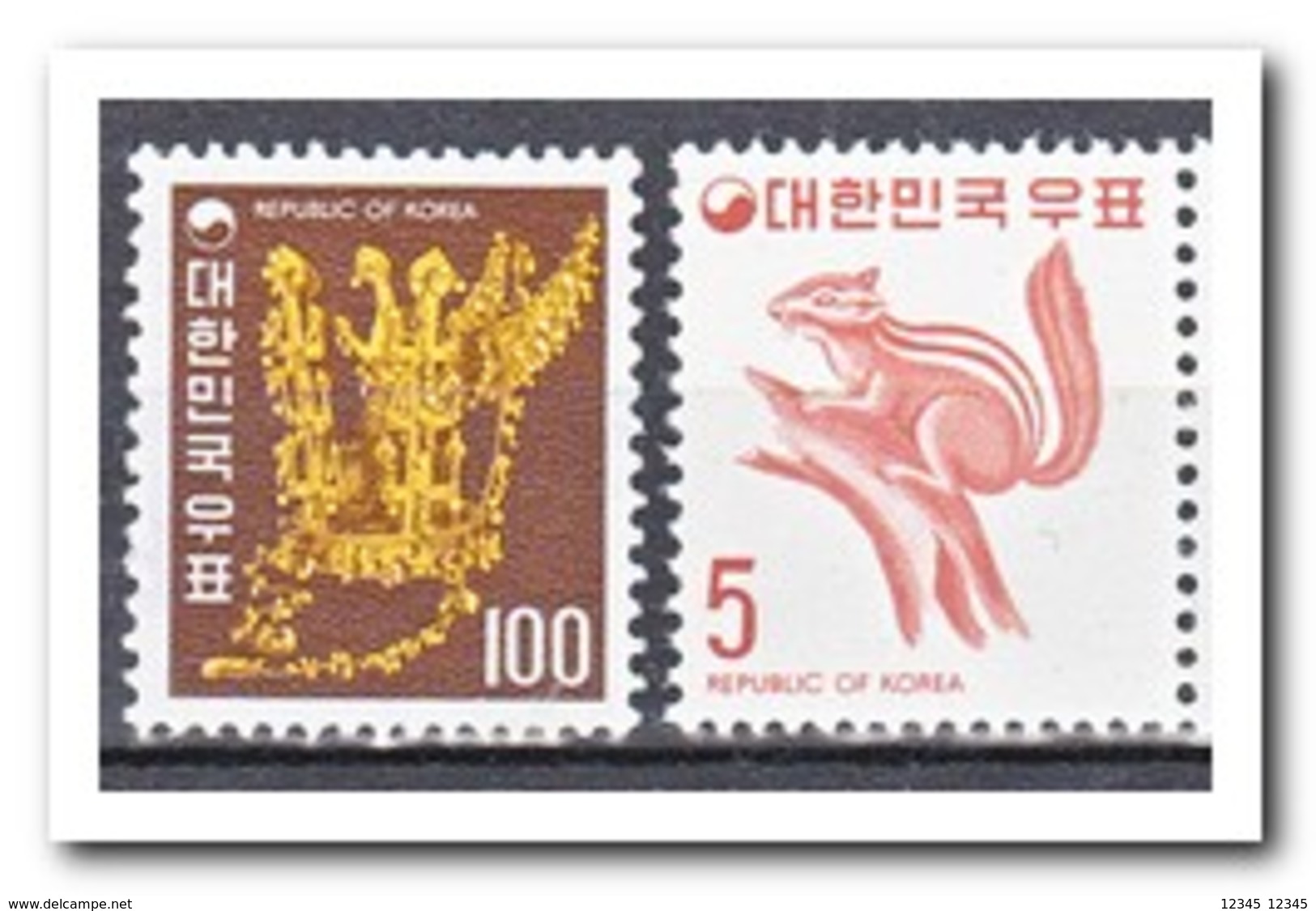 Zuid Korea 1974, Postfris MNH, Squirrel And Gold Crown - Korea (Zuid)