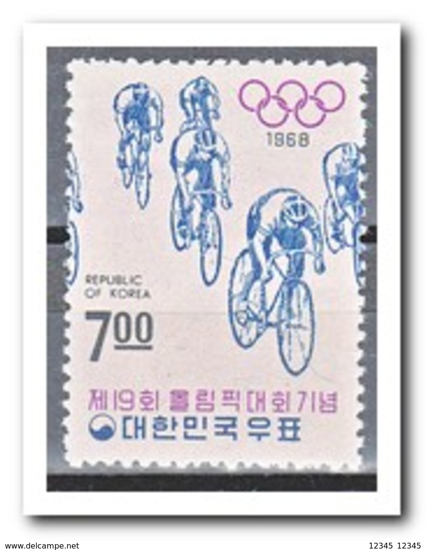 Zuid Korea 1968, Postfris MNH, Cycle Racing - Corea Del Sud