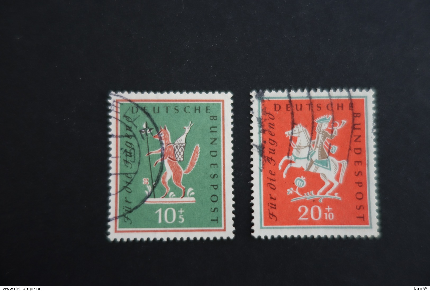 Bundesrepubliek Michel 287 288 1958 - Used Stamps