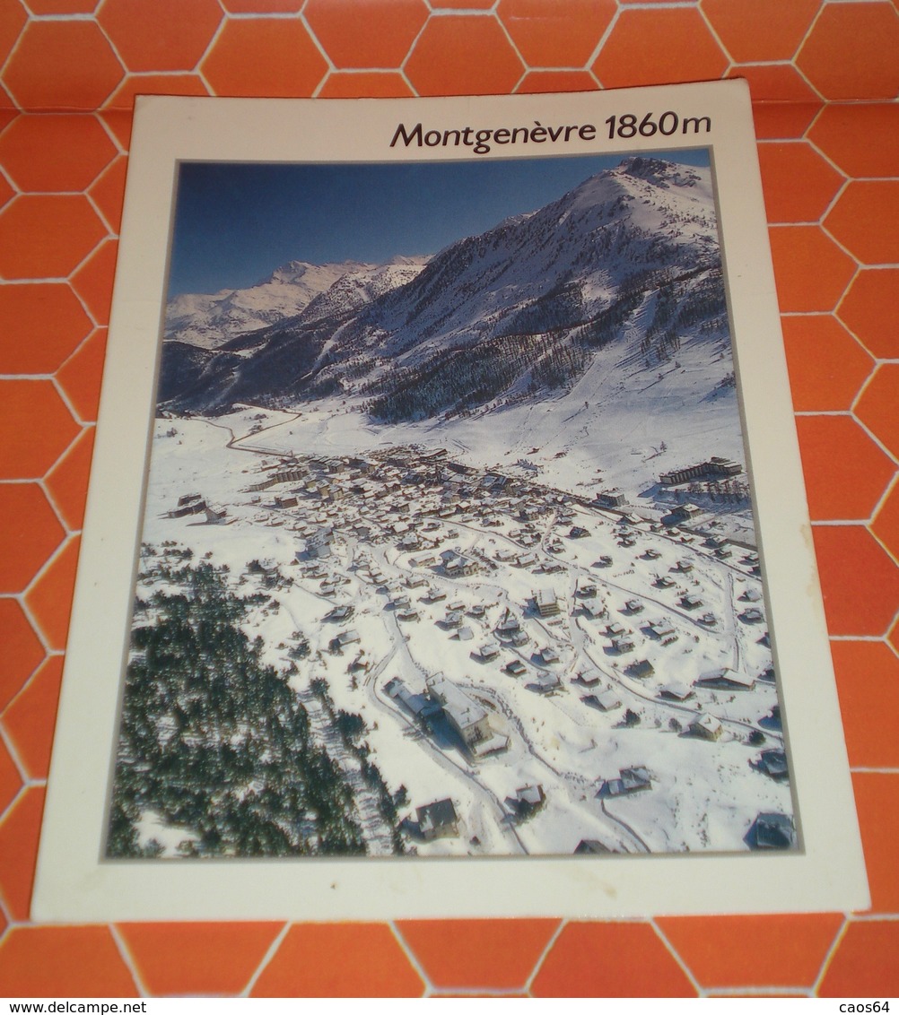 Montgenevre  Alpes FRANCIA CARTOLINA 1995 - Other & Unclassified