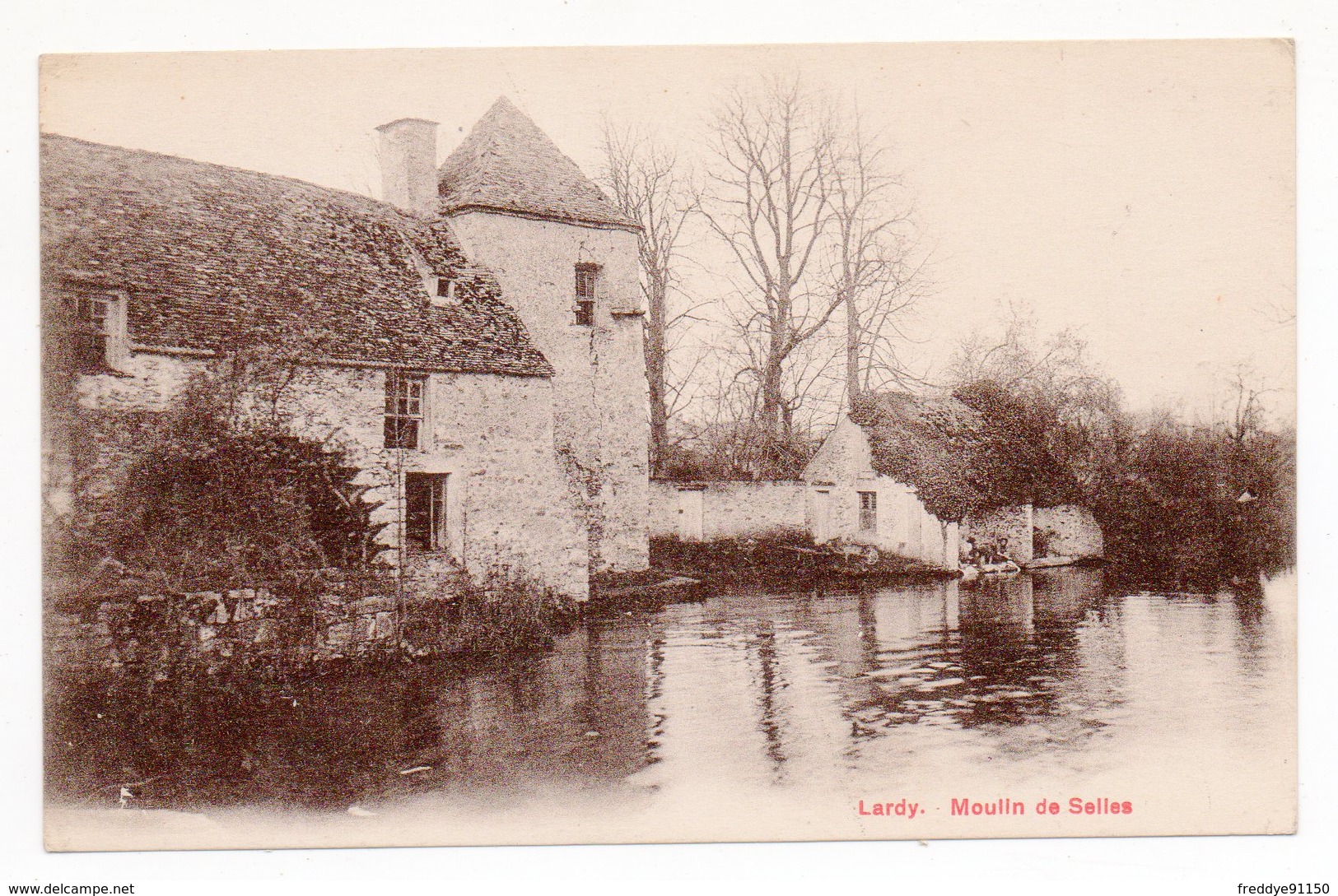 CPA 91 . LARDY - MOULIN DE SELLES - Lardy