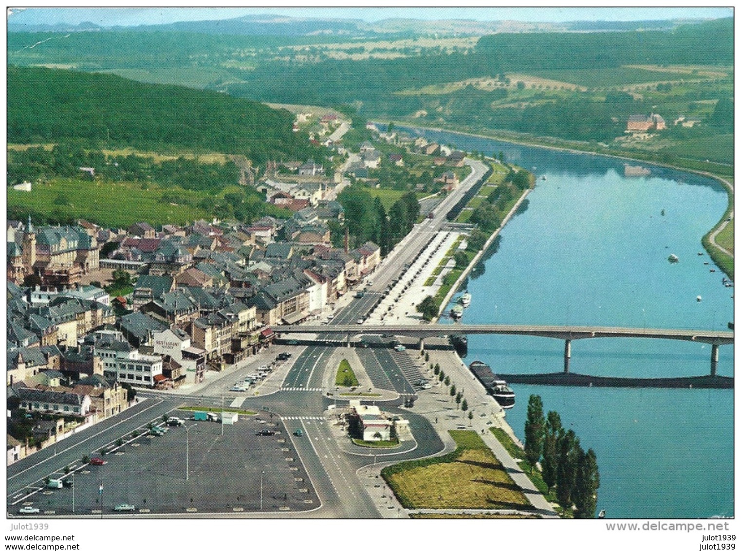 REMICH ..-- Vue Aérienne . Voir Verso . - Remich