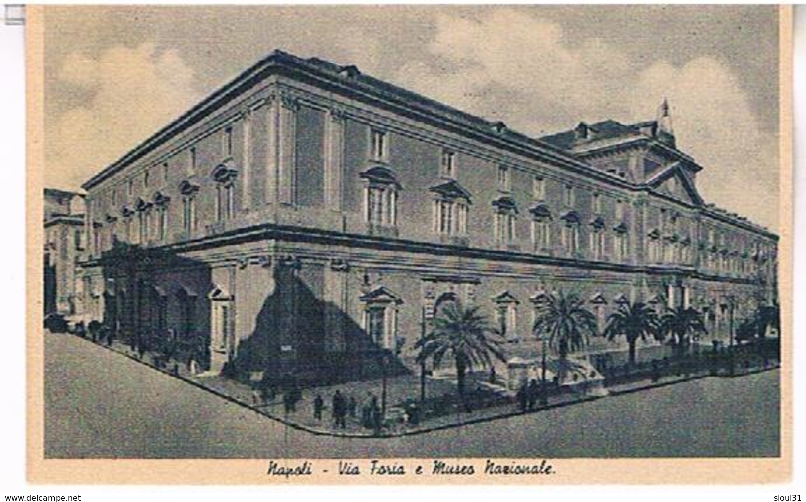 NAPOLI    VIA  FORIA  E  MUSEO  NASIONALE    TBE     IT683 - Napoli (Naples)