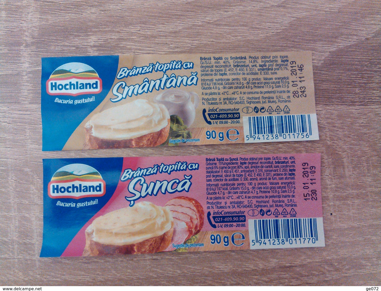 Labels -Cheese Romania Lot - Kaas