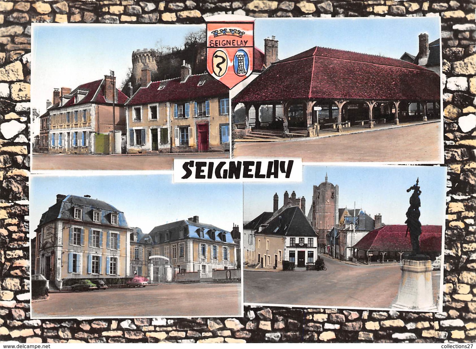 89-SEIGNELAY-CENSOIR- MULTIVUES - Seignelay