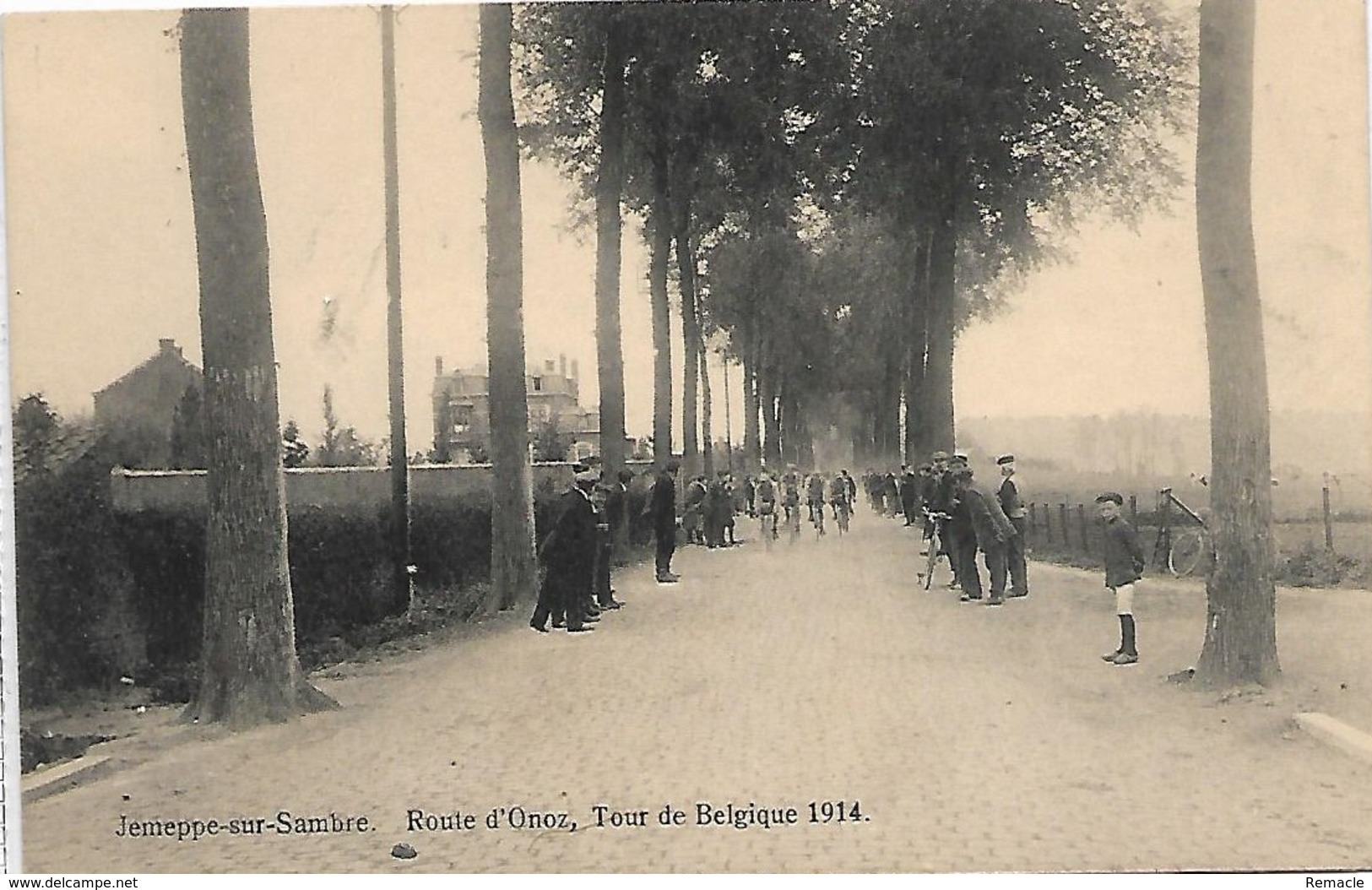 Jemeppe Sur Sambre  Route D Onoz Tour De Belgique 1914 - Jemeppe-sur-Sambre