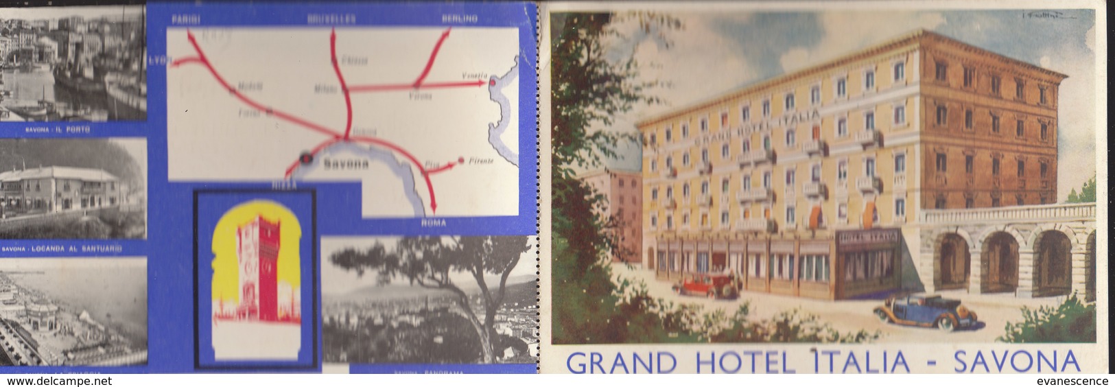 °°°  SAVONA / GRAND HOTEL  °°°   REF SEPT. 18  / N° 7395 - Savona