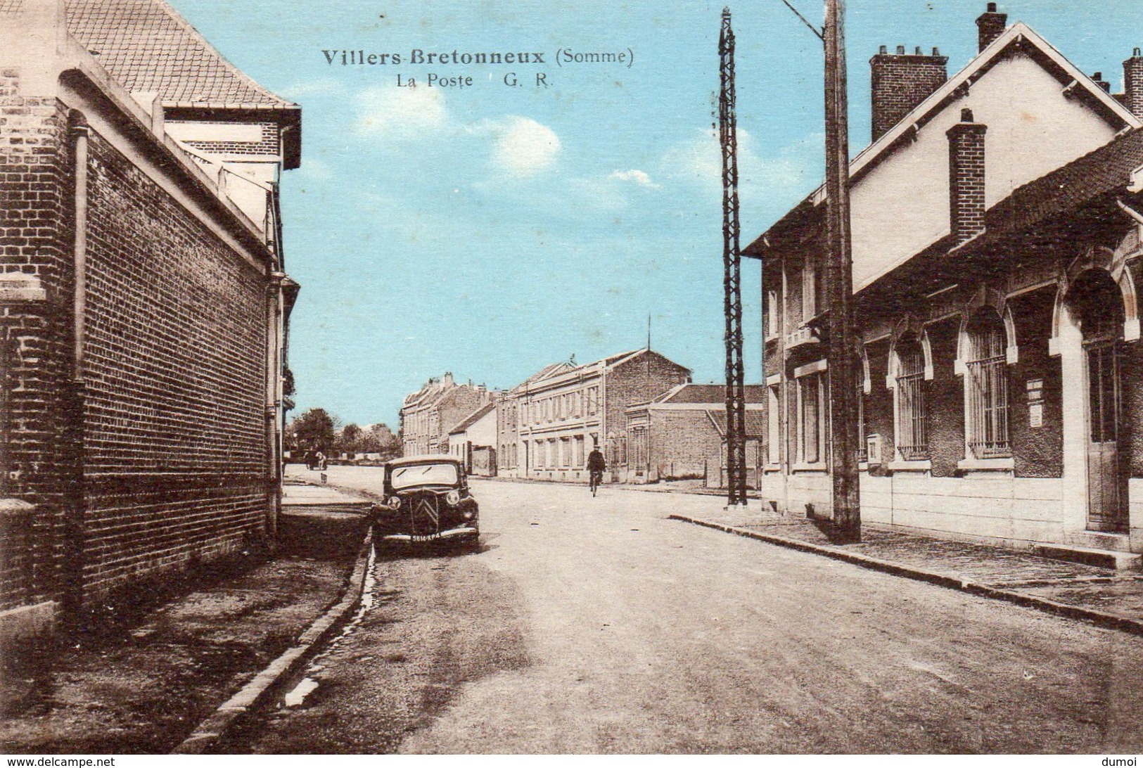 VILLERS BRETONNEUX   (Somme)  -  La Poste - Villers Bretonneux