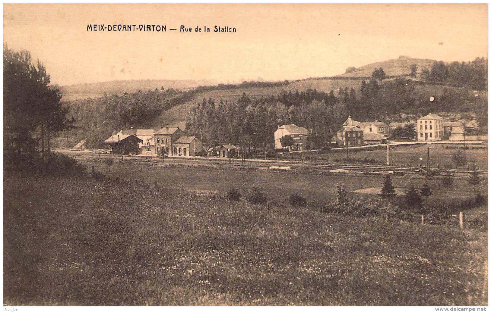 MEIX - DEVANT - VIRTON - Rue De La Station. - Meix-devant-Virton