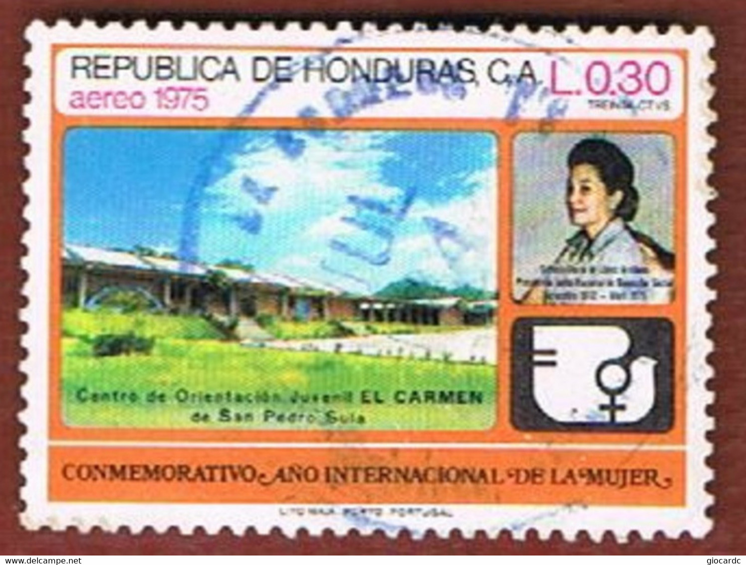 HONDURAS   - SG 871 - 1975  INT. WOMEN'S YEAR  - USED - Honduras