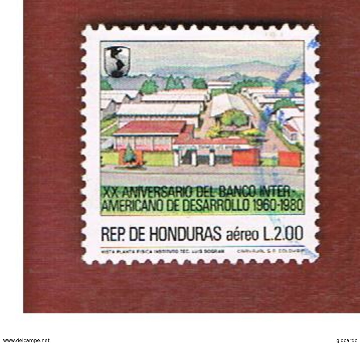 HONDURAS   - SG 1025   - 1983  L. BORGRAN INSTITUTE  - USED - Honduras