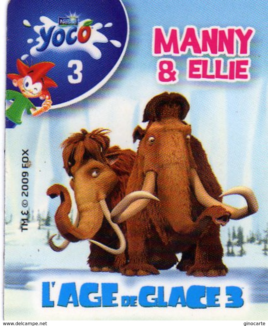 Magnets Magnet Cinema L'age De Glace 3 Yoco - Autres & Non Classés