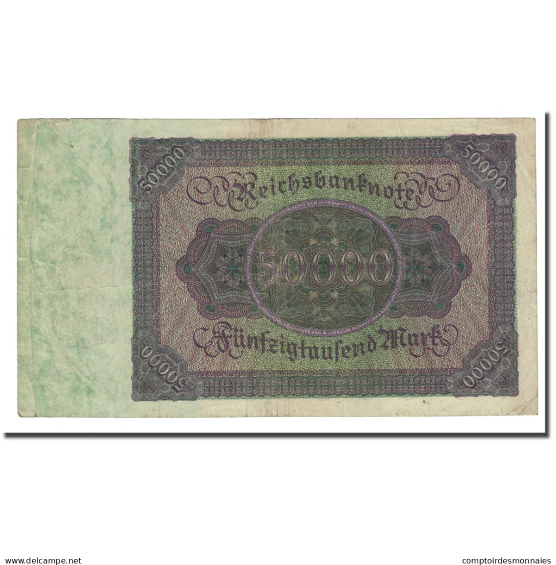 Billet, Allemagne, 50,000 Mark, 1922-11-19, KM:80, TB+ - 50.000 Mark
