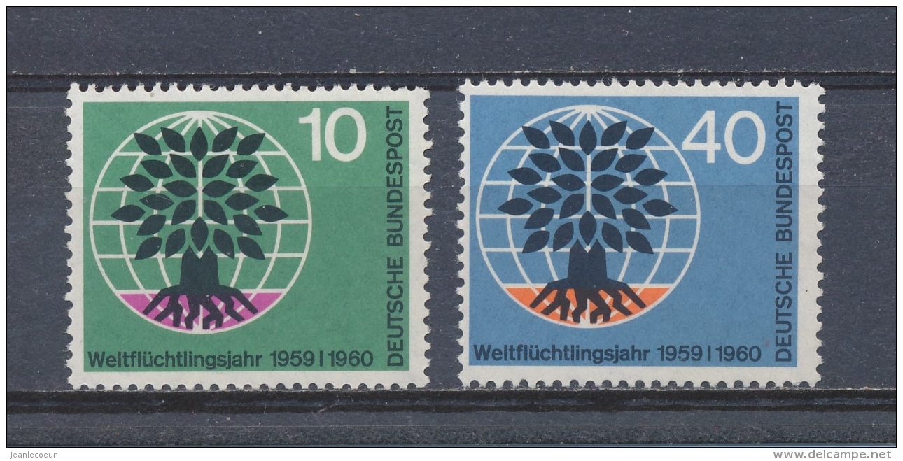 Duitsland/Germany/Allemagne/Deutschland 1960  Mi: 326-327 Yt: 199-200 (PF/MNH/Neuf Sans Ch/**)(3774) - Ongebruikt