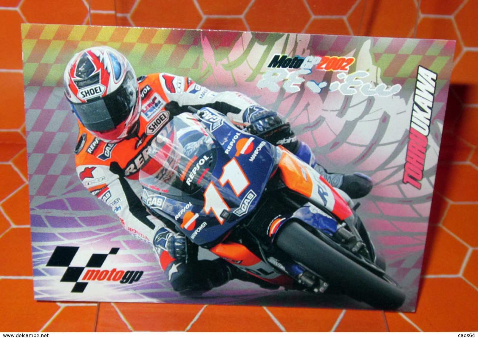 MOTO GP PANINI 2003 TOHRU UKAWA 48 - Motori