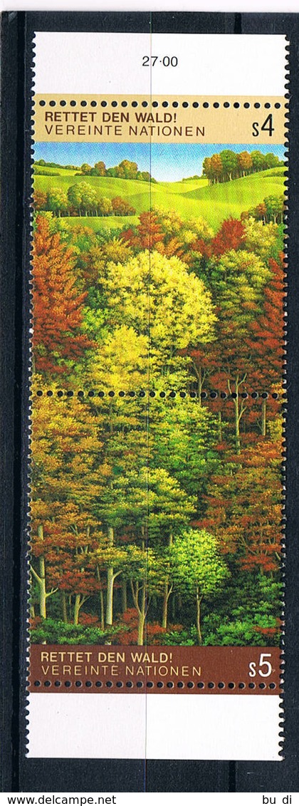 UNO Wien 81/82 - Wald, Naturschutz, Wood, Bois, Bosco - Bäume