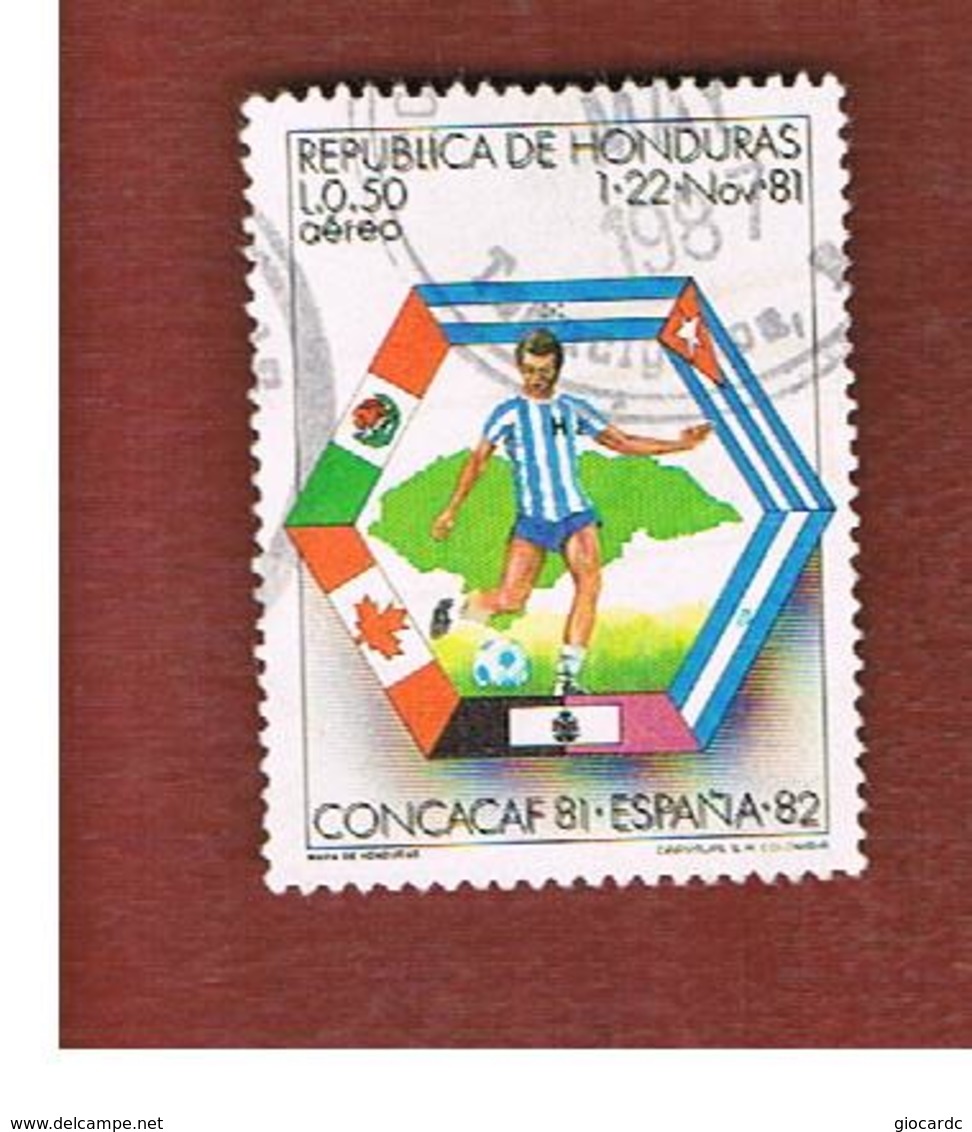 HONDURAS   - SG 999   - 1981 WORLD CUP FOOTBALL       - USED - Honduras