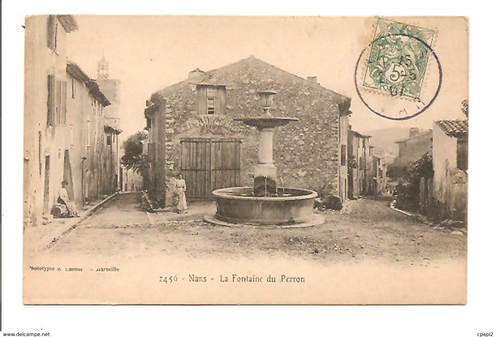 Nans. La Fontaine Du Perron. Lacour N° 2456. - Nans-les-Pins
