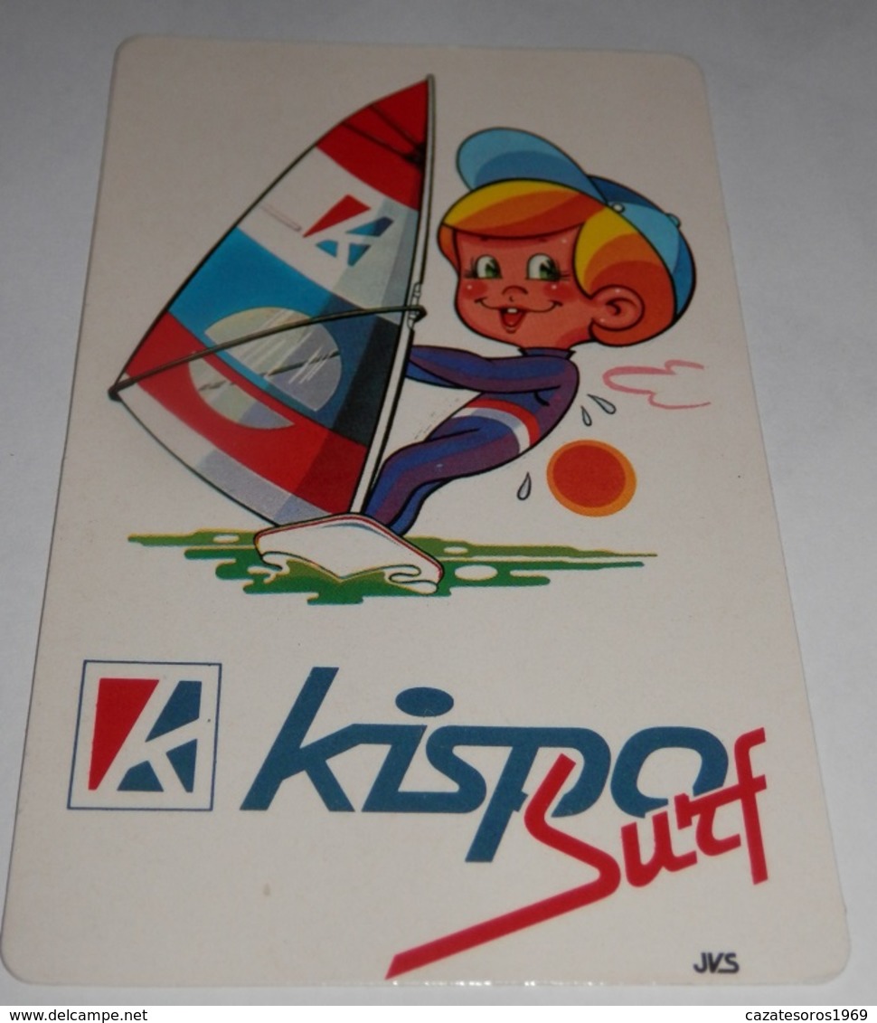 PETIT  CALENDRIER DE LE MARQUE KISPO  DE PORTUGAL  - 1984 - Petit Format : 1981-90