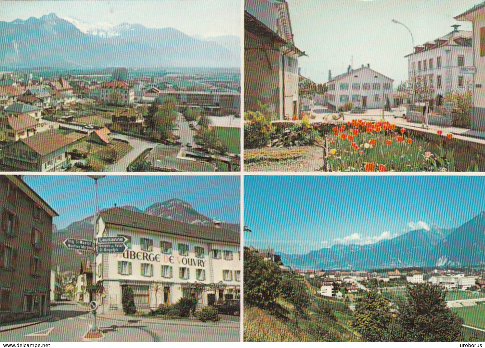 SWITZERLAND - Vouvry 1990 - Multiview - Vouvry