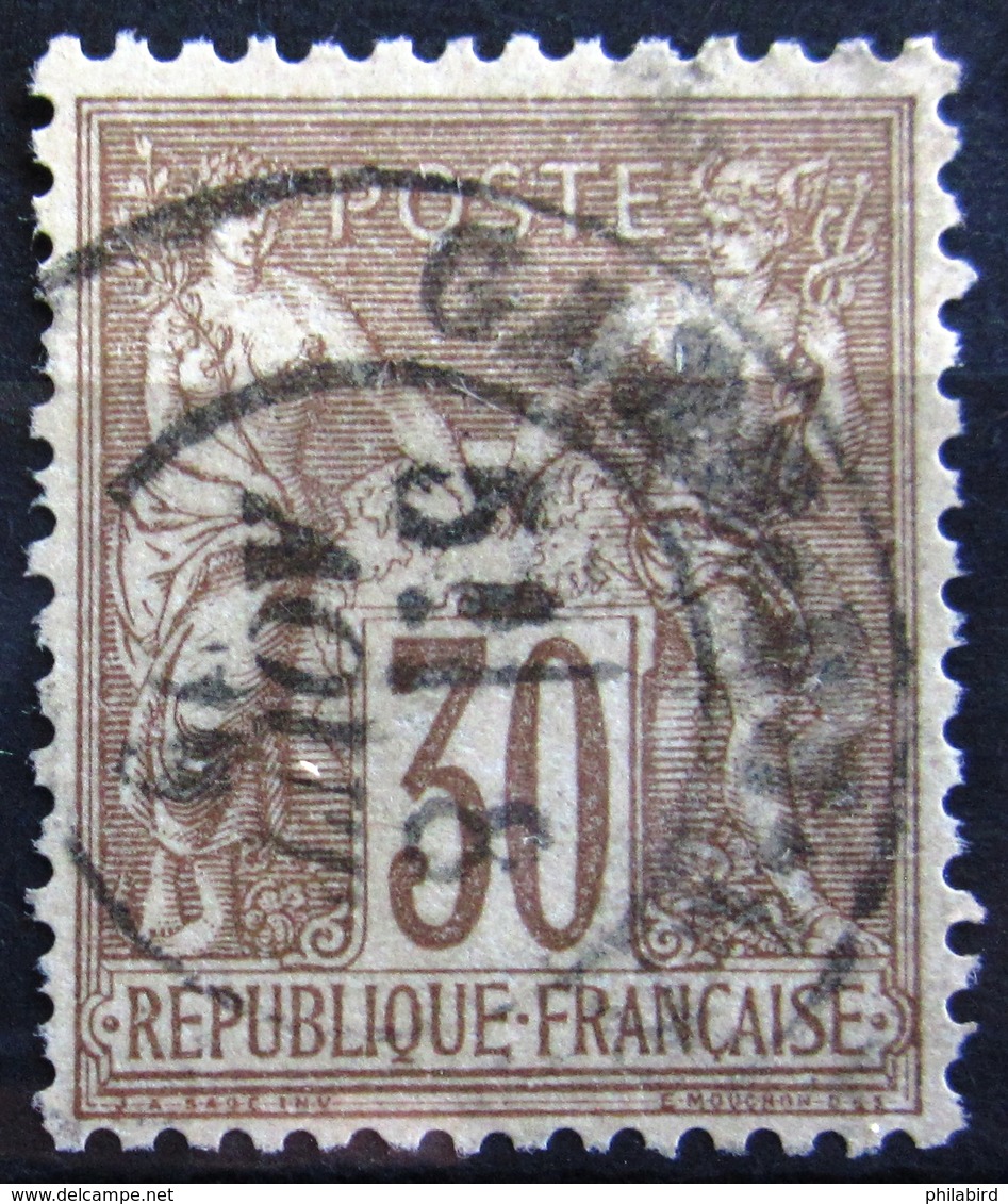 FRANCE             N° 69               OBLITERE - 1876-1878 Sage (Type I)