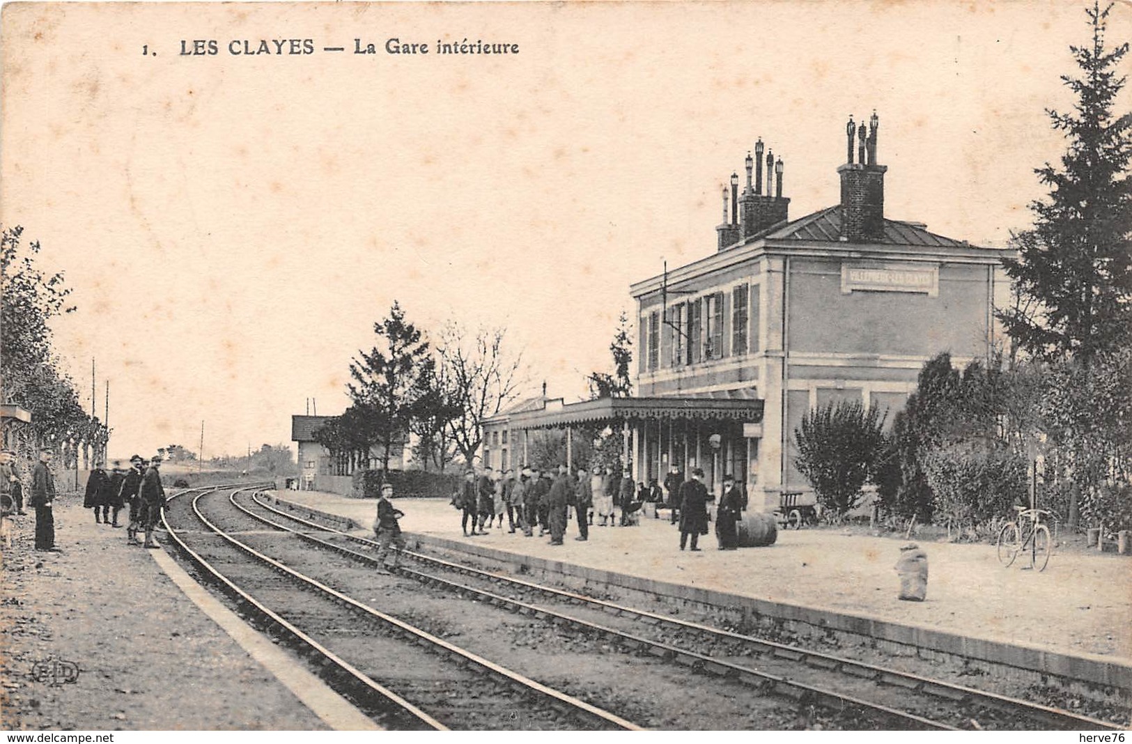 LES CLAYES - La Gare Intérieure - Les Clayes Sous Bois