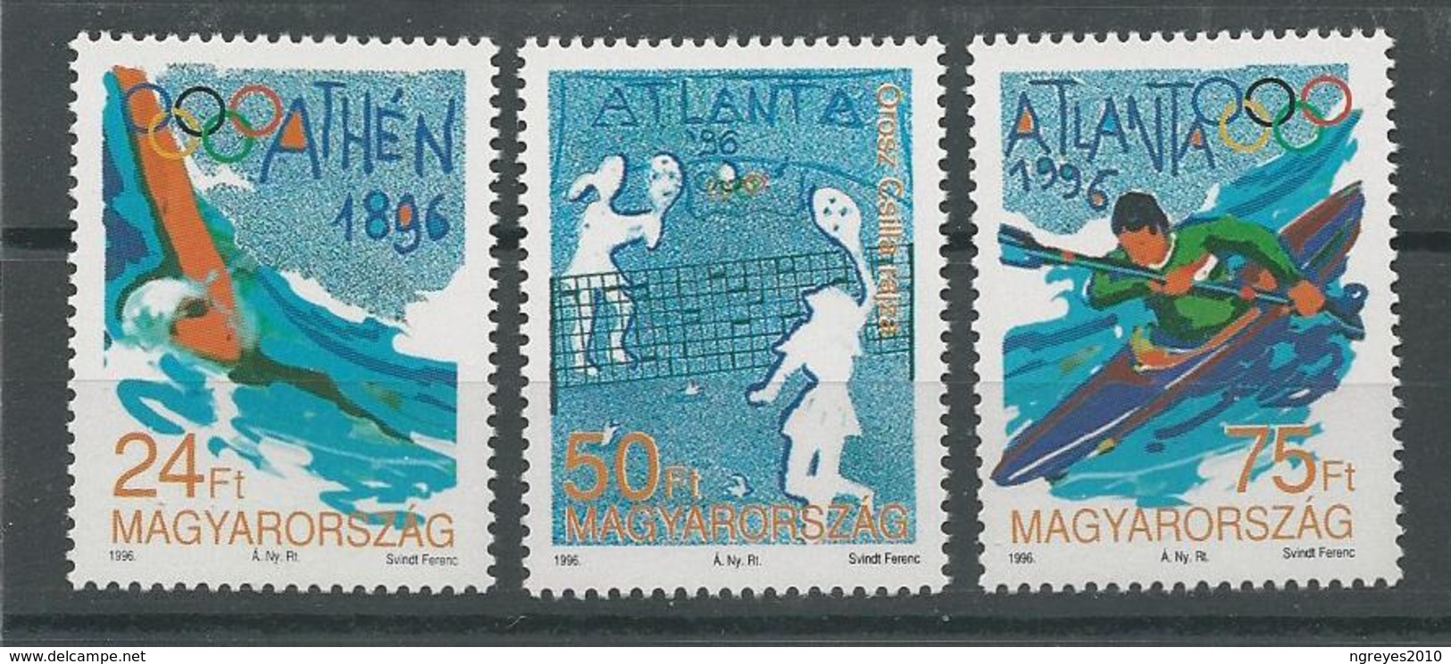 180030522  HUNGRIA  YVERT  Nº  3537/9  **/MNH - Nuevos