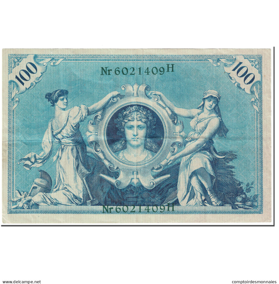 Billet, Allemagne, 100 Mark, 1908, 1908-02-07, KM:34, SUP - 100 Mark