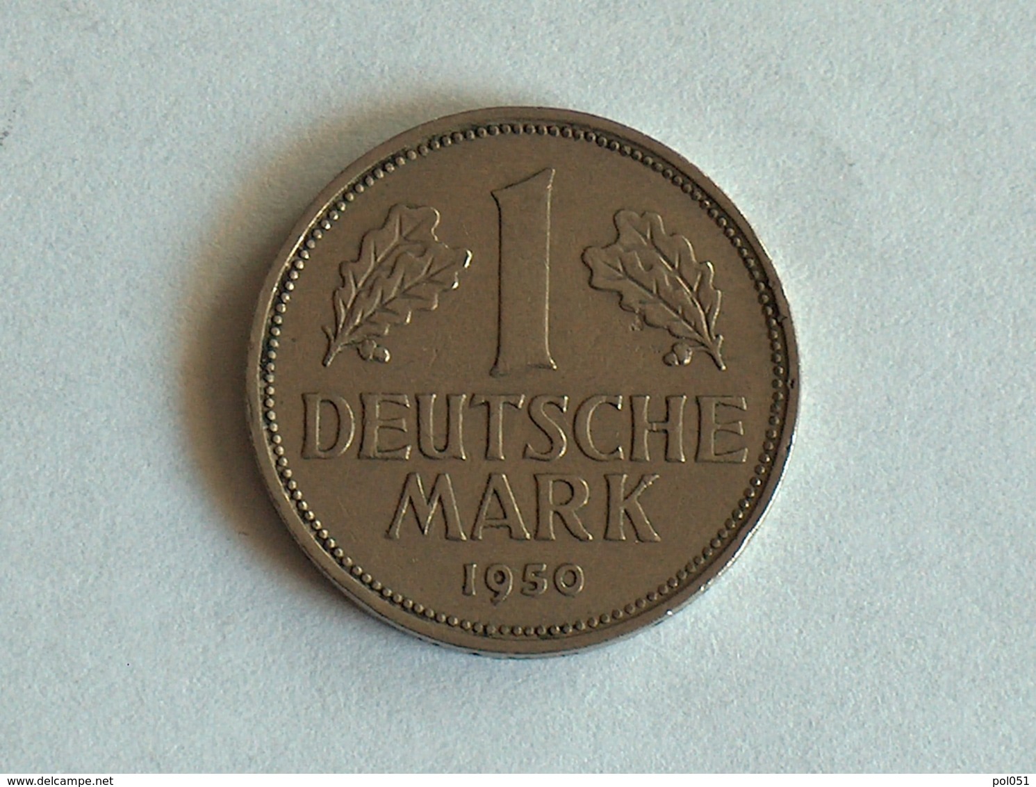 Allemagne DDR 1 Deutsche Mark DM 1950 D - 1 Mark