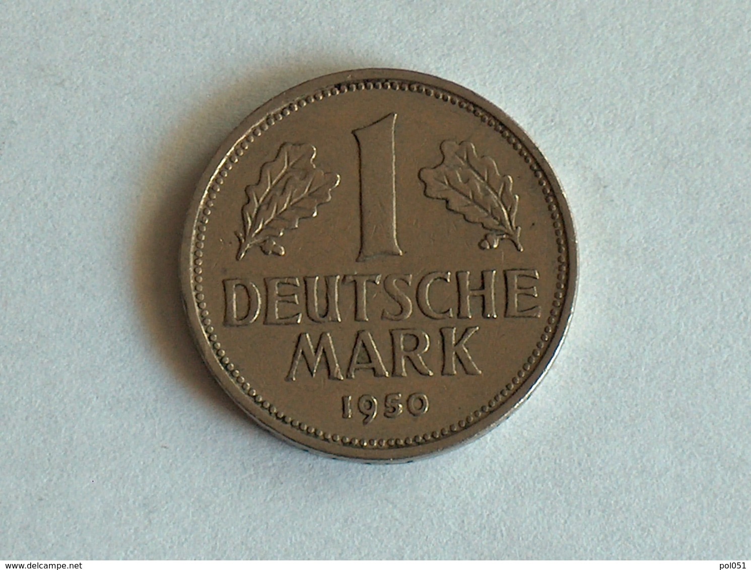 Allemagne DDR 1 Deutsche Mark DM 1950 J - 1 Mark