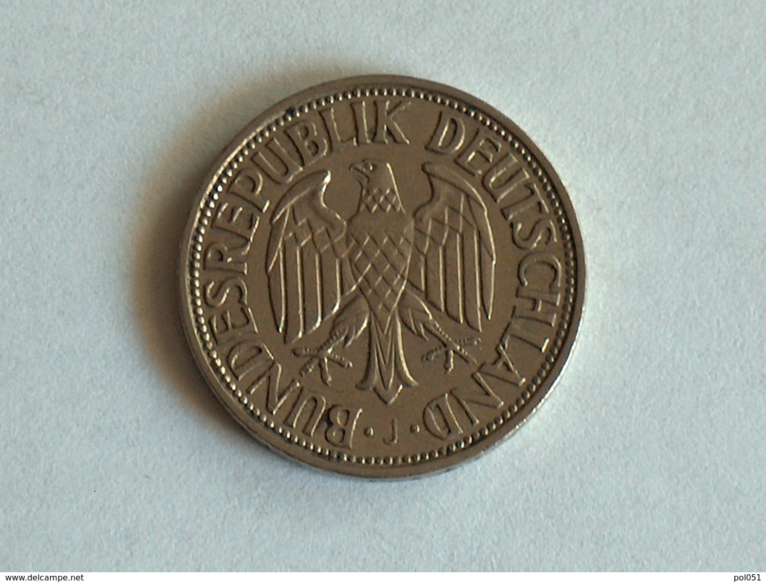 Allemagne DDR 1 Deutsche Mark DM 1950 J - 1 Marco